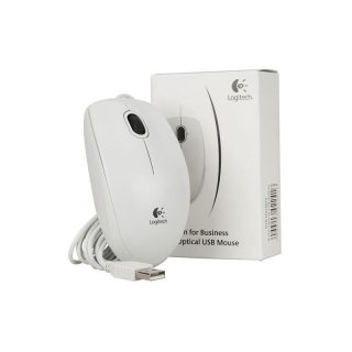 MOUSE USB B100 OPTICAL WHITE LOGITECH