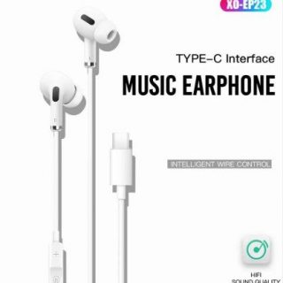 Cuffie auricolari type C bianche
1.25m XO Wired EP23