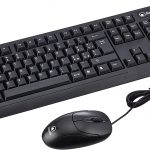 KIT TASTIERA E MOUSE USB CON
FILO ATLANTIS