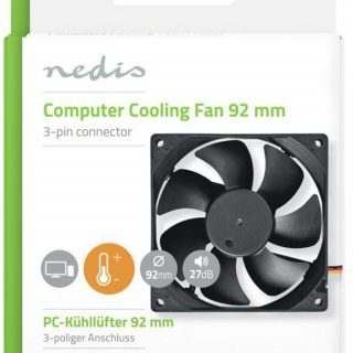 Ventola di raffreddamento silenziosa per computer 92 mm 3 pin