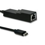 USB adapter type C male / RJ-45 female | 20cm