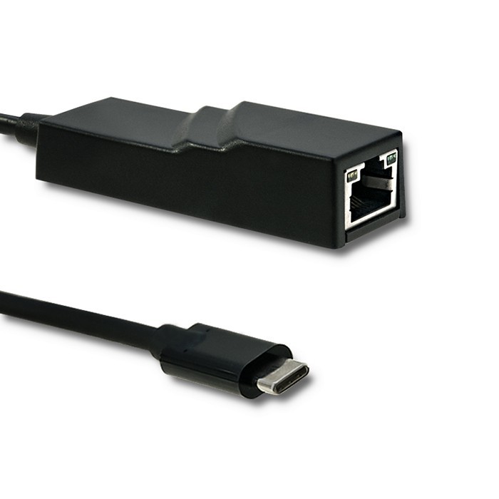 USB adapter type C male / RJ-45 female | 20cm
