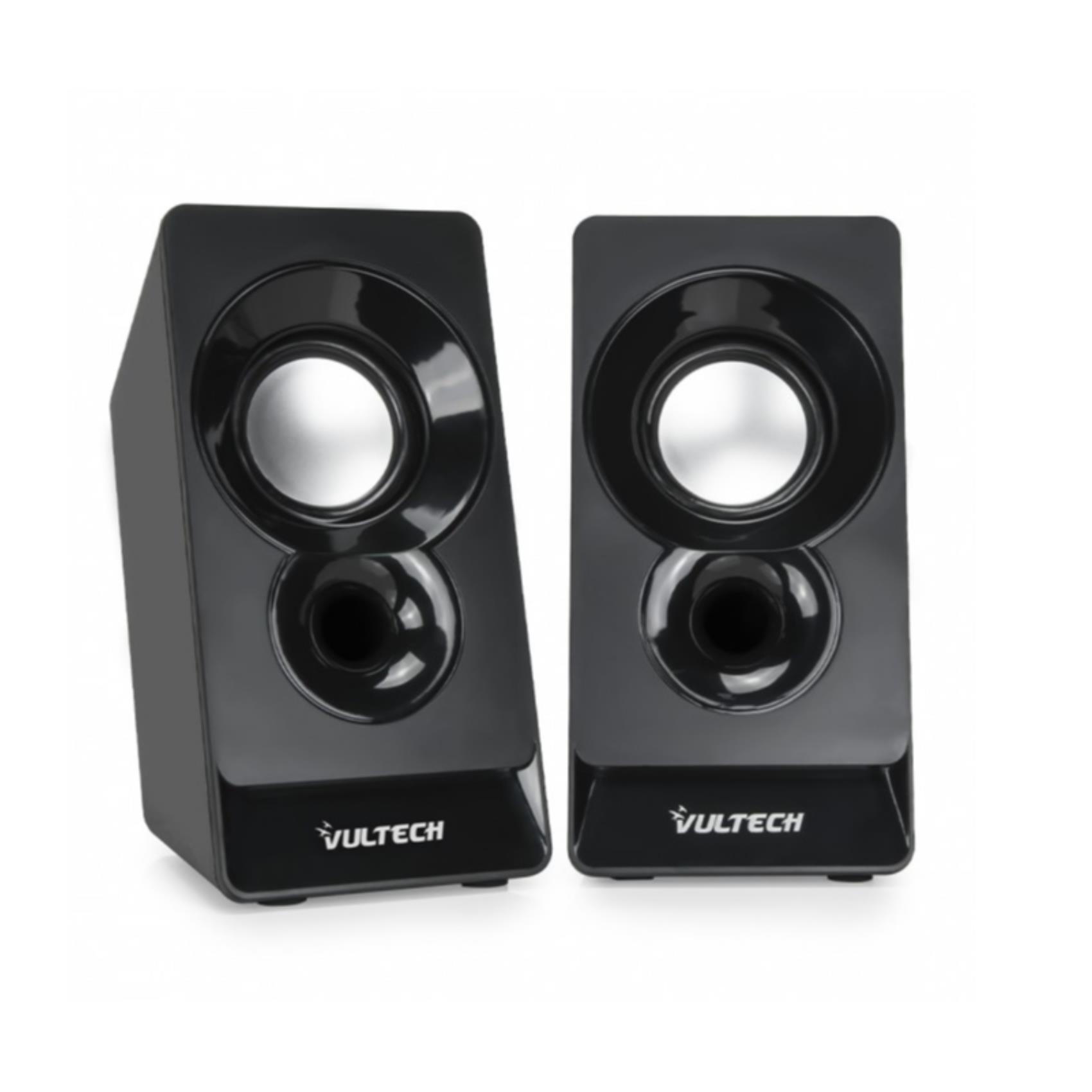 CASSE ACUSTICHE 2.0 AUTOALIMENTATE USB 2.0 VULTECH SP-320N 3W RMS NERE