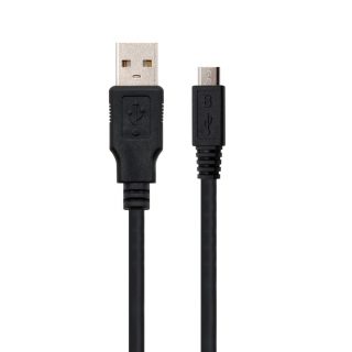Cavo USB 1,8mt USB 2.0 USB A Micro-USB A Nero