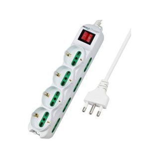 MULTIPRESA 12 POSTI MACH POWER 8*BIPASSO ITA 4*SCHUKO MP-3081