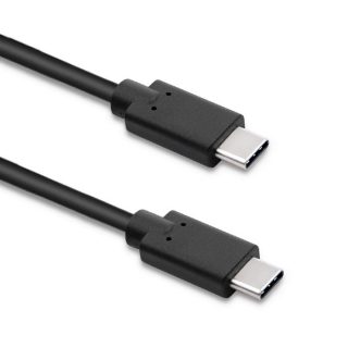 USB 3.1 Type C Male Cable | USB 3.1 Type C Male | 2.5m | Black