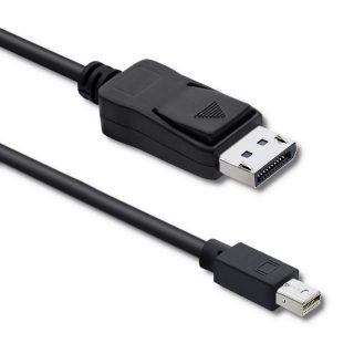 Mini DisplayPort v1.1 male | DisplayPort v1.1 male | 4K | 1.8m