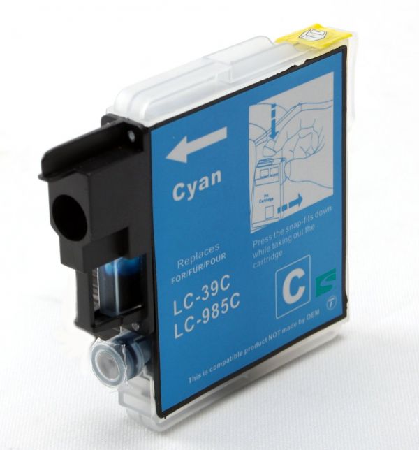 Brother LC980/985/1100C Cartuccia Compatibile giallo 12ml