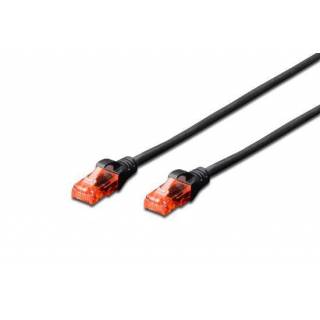 CAVO RETE DIGITUS UTP CAT 6 NON SCHERMATO MT 2 NERO